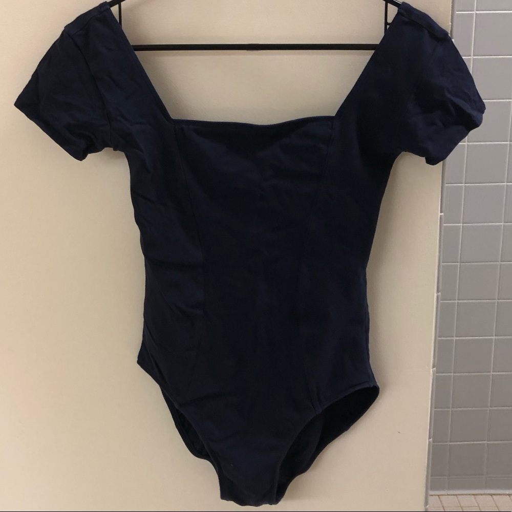 Navy Blue Wear Moi Leotard